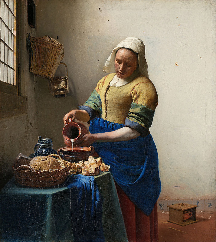 Jan Vermeer, 1657–1658, The Milkmaid